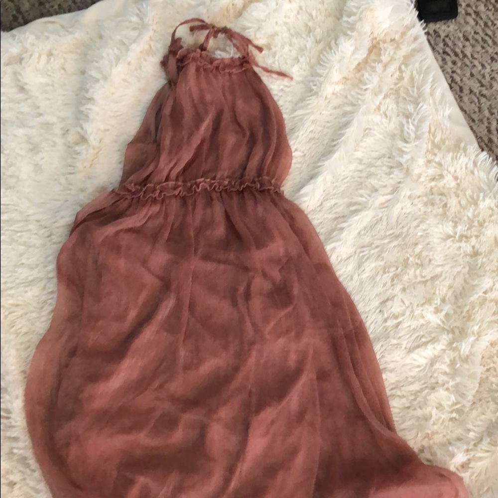 Pink dress